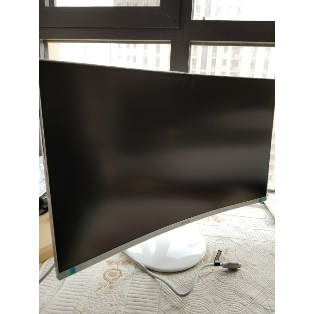 三星/samsung c27h711qec 27英寸 2k 2560*1440超广色域曲面显示器超