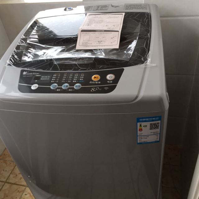 小天鹅 (littleswan)tb80-easy60w 8公斤洗衣机 智能操控 桶自洁 一键