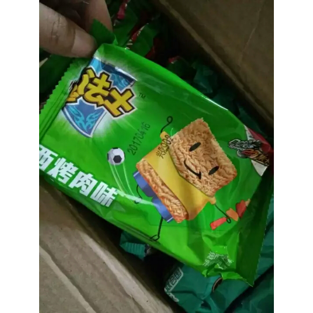 魔法士 法式章鱼保罗干脆面26g*48袋 整箱方便面面面甜甜的,味道很不