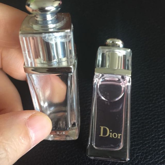 dior迪奧魅惑香水5ml 迷你q版女士香氛粉紅魅惑香水小樣(贈香水專用