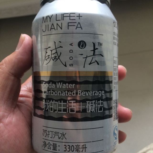 碱法原味苏打水330ml24罐罐装