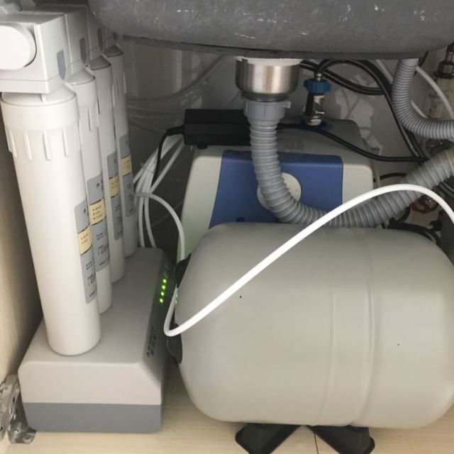 a.o.史密斯反渗透净水器机dr50w2 mini型3年反渗透更换滤芯提示