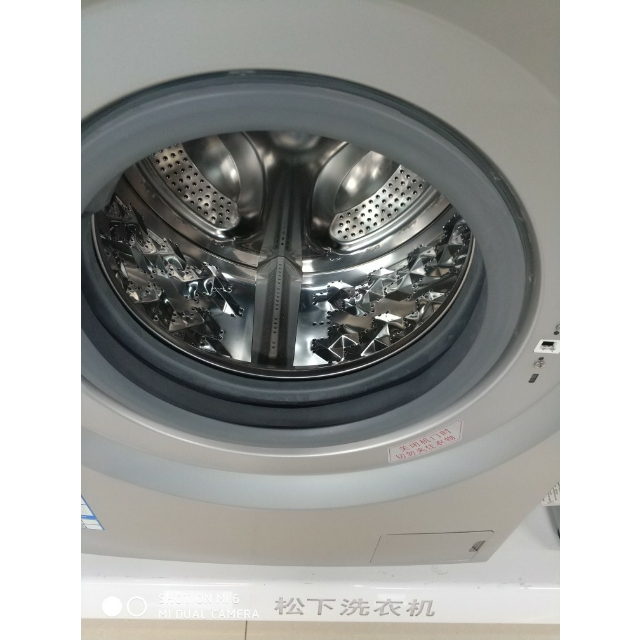 松下(panasonic) xqg80-e8122 8公斤 大容量 静音节能 泡沫洗 智能