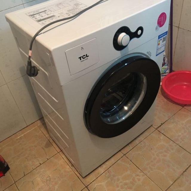 tcl xqg65-q100 6.5公斤全自动小型滚筒洗衣机 家用静音节能