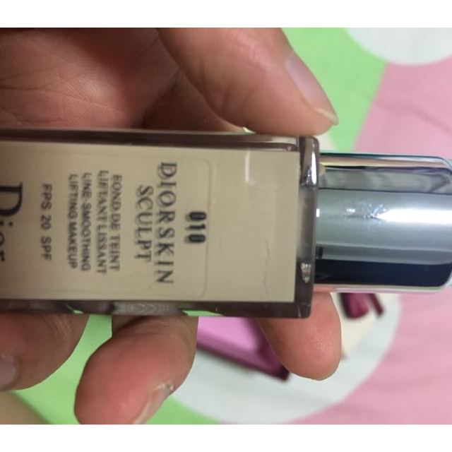 dior迪奥凝脂恒久粉底液20ml 010#象牙白 轻薄遮瑕 隔离防晒 自然贴肤