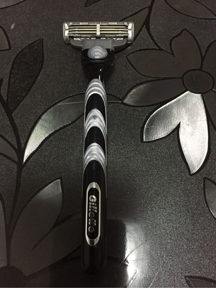 吉列(gillette)鋒速3 剃鬚刀刀架(1刀頭) 寶潔出品曬單圖