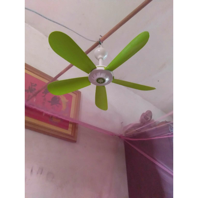zolee中联小吊扇fg12-42迷你机械版微风扇静音5叶电扇 学生床上小风扇
