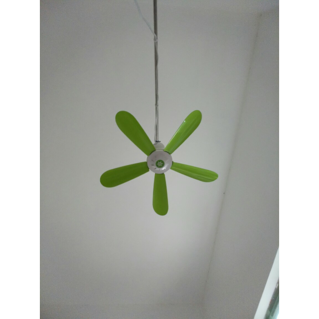 zolee中联小吊扇fg12-42迷你机械版微风扇静音5叶电扇 学生床上小风扇