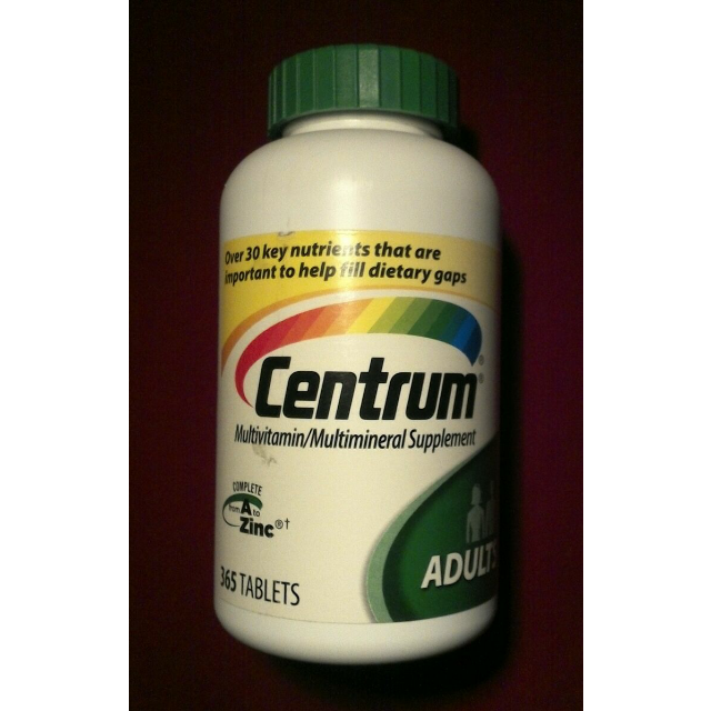 美国版善存centrum片36560425粒成人多种矿物质复合维生素片