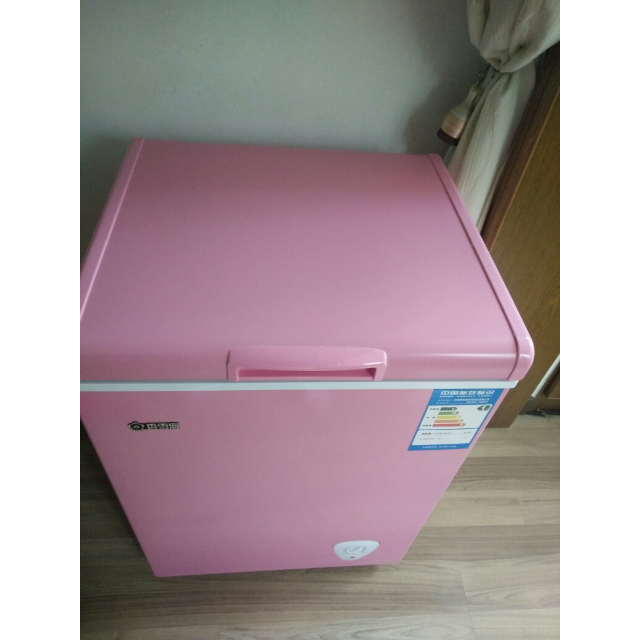 香雪海xiangxuehaibdbc106gq106升家用单温小冷柜顶开门卧式冷柜小