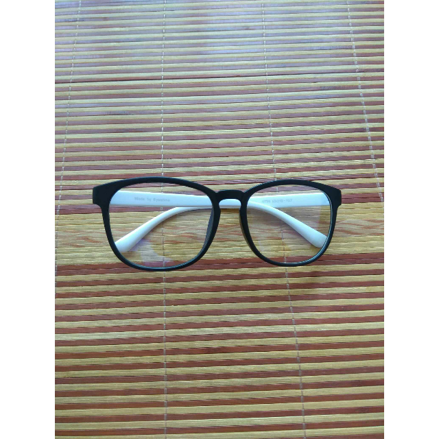 防蓝光抗疲劳电脑镜男女平光镜 白色 kingpads防辐射眼镜 电竞游戏护