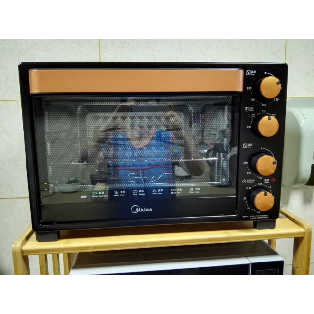 美的(midea) 电烤箱 t3-l326b 32l 四层烤位 大烤箱