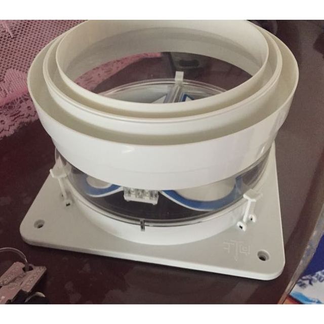 潜水艇止回阀厨房烟道止逆阀烟道阀出风口配件抽油烟机防烟宝防味f160