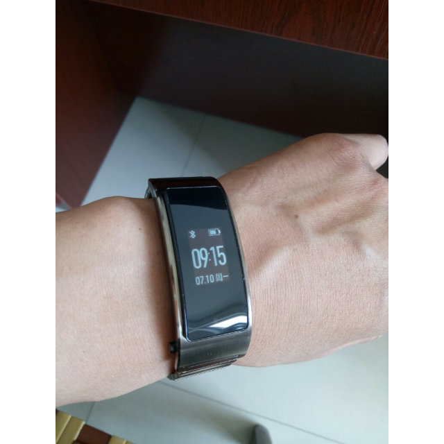 华为talkband b3智能手环时尚版(钛金灰)运动手环手表腕带 蓝牙通话