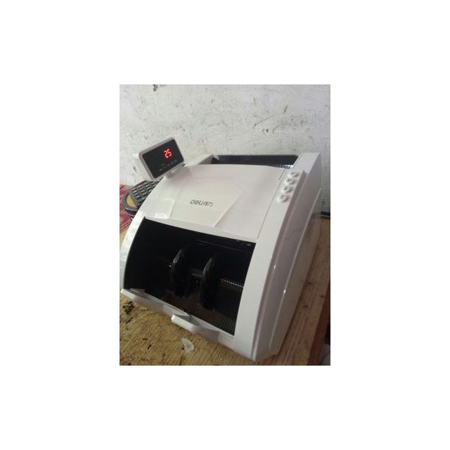 得力3926点钞机 银行专用 红外线验钞机智能语音小型便携式 支持新版