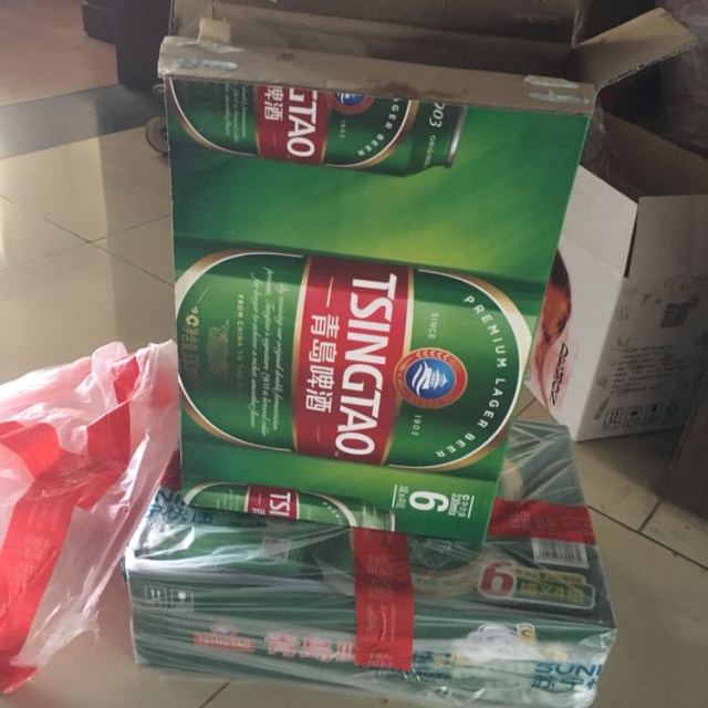 青岛啤酒经典11度330ml24罐