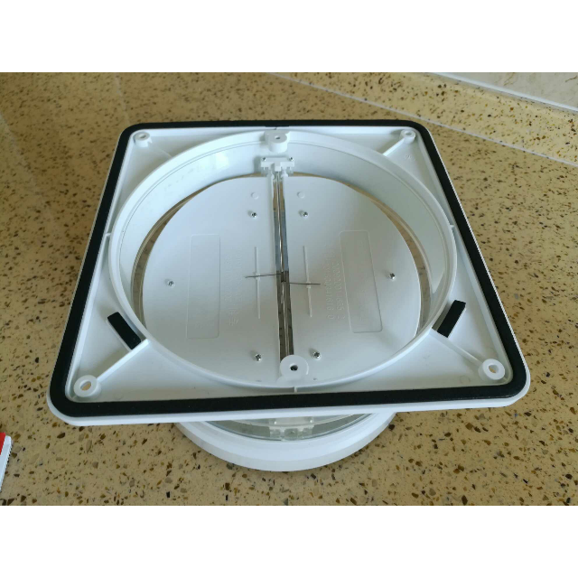 潜水艇止回阀厨房烟道止逆阀烟道阀出风口配件抽油烟机防烟宝防味