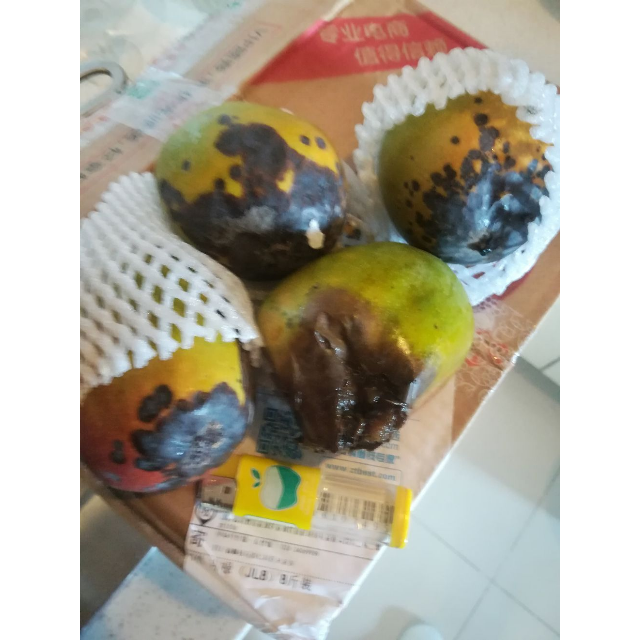 > 攀枝花 吉禄芒果8斤装 包邮 产地直发 新鲜上市商品评价 > 坏了四个