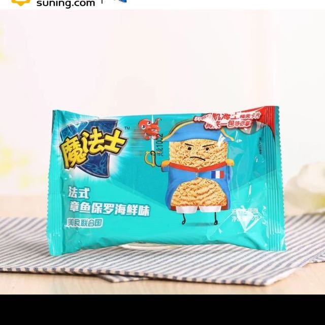 > 魔法士 法式章鱼保罗干脆面26g*48袋 整箱商品评价 > 很喜欢味道