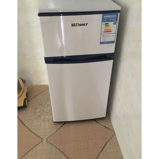 欧力冰箱bcd92d双门冰箱冷冻冷藏小冰箱电冰箱