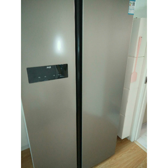 美菱melingbcd518wec518升时尚纤薄风冷无霜电脑控温对开门冰箱新国标