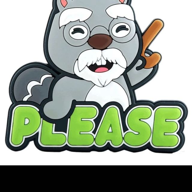 贝瓦趣味英文冰箱贴河狸家族卡通创意字母冰箱贴个性创意贝卡卡