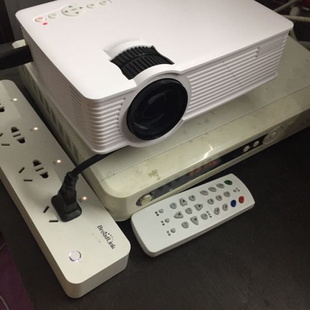 轰天炮(ponersaund)gp9 投影仪迷你手机 微型便携式家用高清led投影机