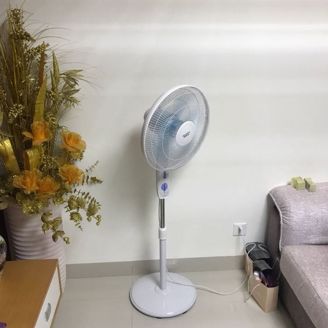 > 澳柯玛(aucma)落地扇 fs-40d66商品评价 > 颜色清新,风力很大,.