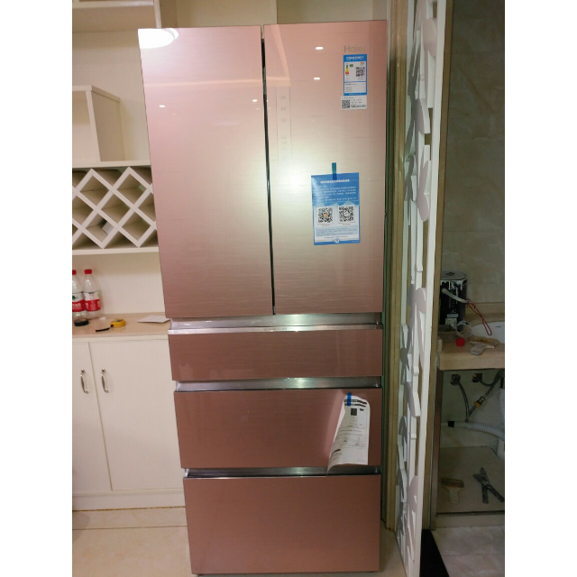 海尔haierbcd405wdgqu1405升多门冰箱风冷无霜干湿分储智能wifi家用电