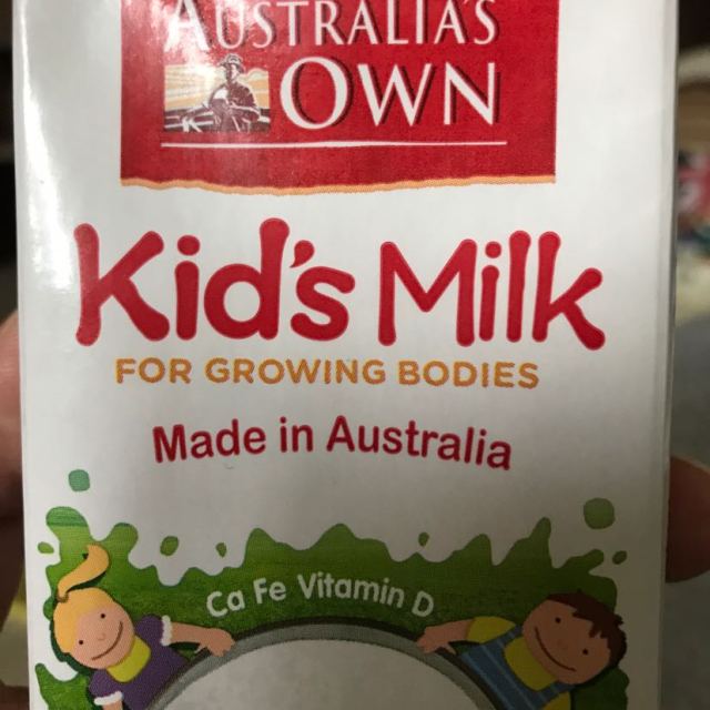 own 澳牧 儿童成长奶200ml*15(整箱)箱装 澳大利亚原装进口牛奶