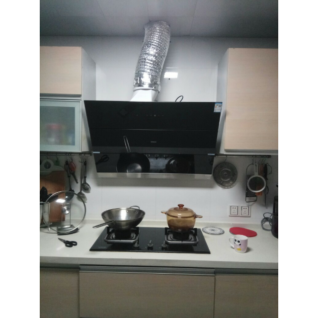 老板(robam)侧式触控式大吸力吸油烟机创意挥手爆炒 19立方大吸力27a3