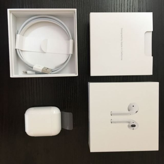 苹果(apple)iphone airpods 苹果入耳式 无线蓝牙耳机 初代w1芯片