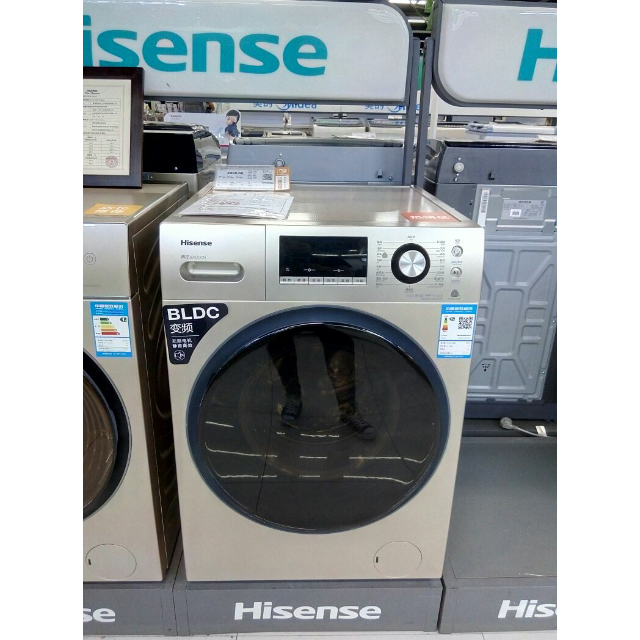 > 西门子(siemens) iq100-wm12l2r88w 8公斤 滚筒洗衣机(银色)商品