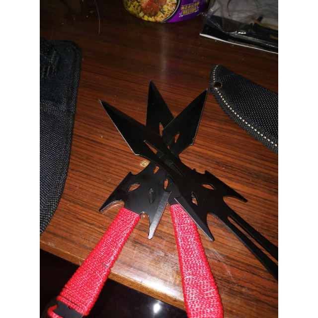 > 狐狸飞镖飞刀(3支装)野外战术防身求生军刀随身刀具户外小飞刀商品