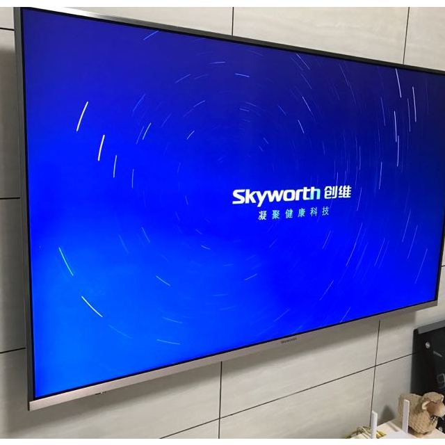 创维skyworth55v955英寸超薄金属机身4k超高清智能平板液晶电视
