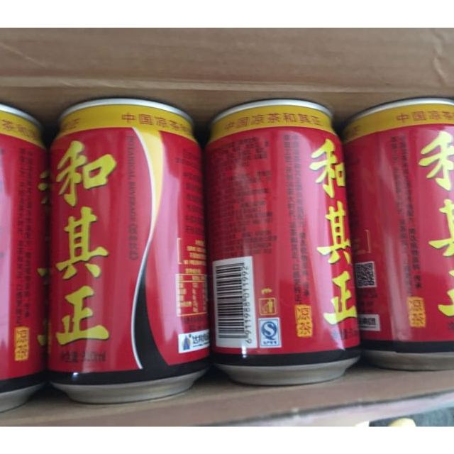 和其正凉茶310ml24瓶整箱