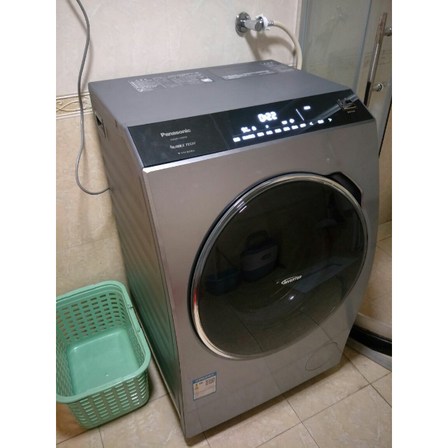 松下panasonicxqg90vd90599公斤变频冷凝洗烘双重除菌洗护合一滚筒