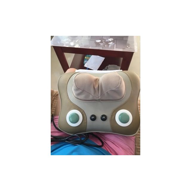 怡禾康 劲椎颈椎按摩器颈部腰部肩部按摩枕多功能家用揉捏全身椅垫
