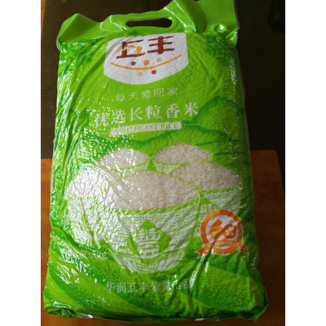 > 五丰 优选长粒香米 5kg商品评价 > 米不错,第二次买了,.