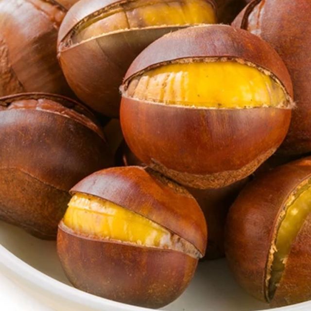 【良品铺子】 开口笑甘栗120g*2袋 板栗休闲食品 燕山特产独立包装