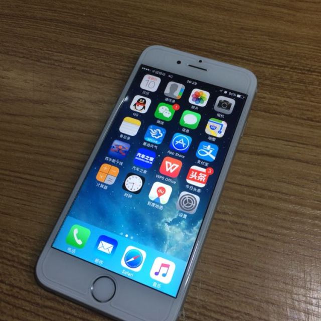 二手9成新蘋果iphone6s銀色64gb全網通4g蘋果手機國行