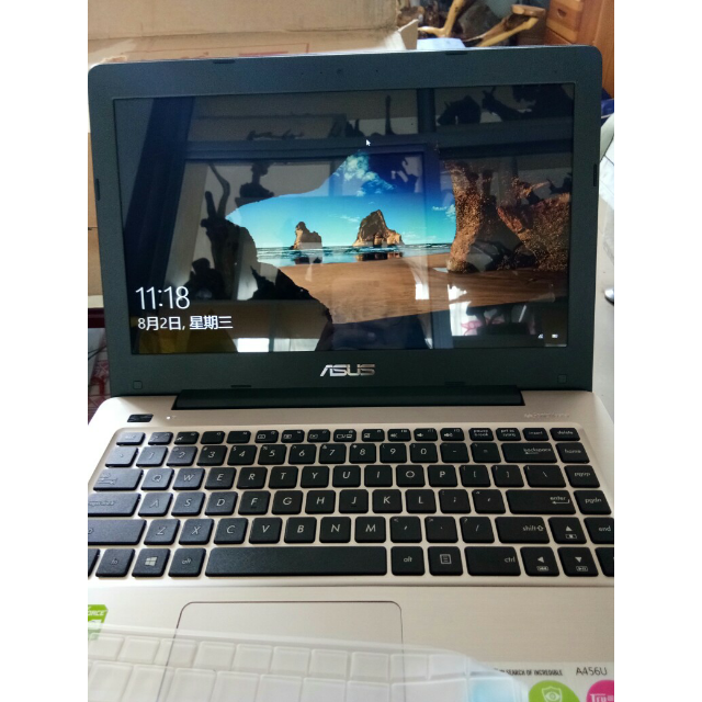 华硕(asus) a456ur7500 14英寸轻薄办公游戏笔记本电脑 七代i7 8g