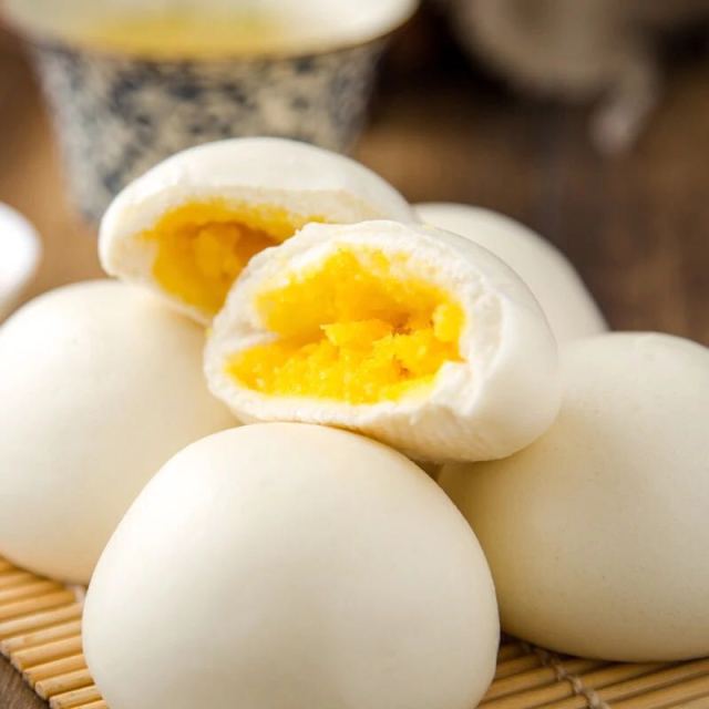 > 【苏宁生鲜】龙凤奶黄包420g商品评价 > 爱吃奶黄包,感觉比豆.