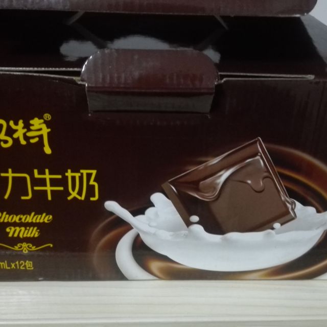 蒙牛奶特朱古力口味牛奶243ml12盒