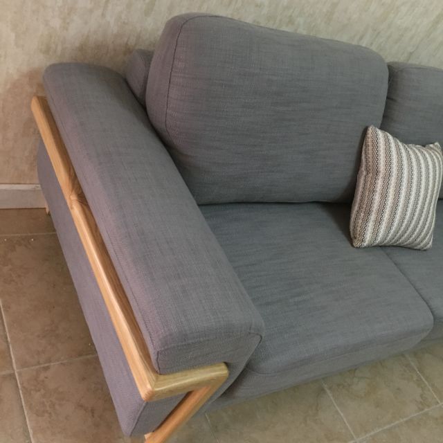 佳宜居布艺沙发组合北欧日式沙发简约小户型沙发韩式沙发可拆洗03单人