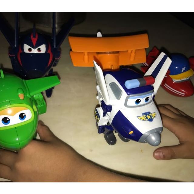 > 奥迪双钻 auldey 超级飞侠 儿童玩具男孩益智变形机器人-包警长