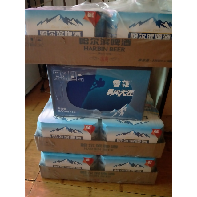 雪花啤酒勇闖天涯500ml12聽整箱裝