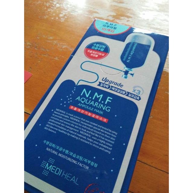 韩国美迪惠尔clinie可莱丝nmf水库针剂面膜25ml10片可莱丝面膜