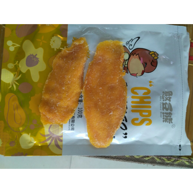 > 憨豆熊 果干蜜饯 芒果干100g/袋 休闲零食 憨豆熊出品商品评价 > 酸