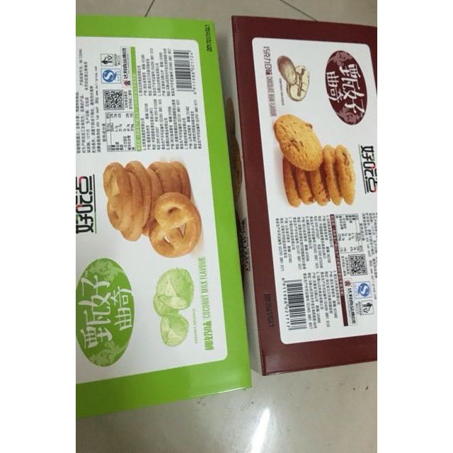 好吃点甄好曲奇饼干椰奶味208g